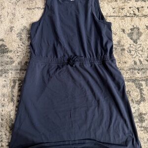 Navy Sleeveless Dress